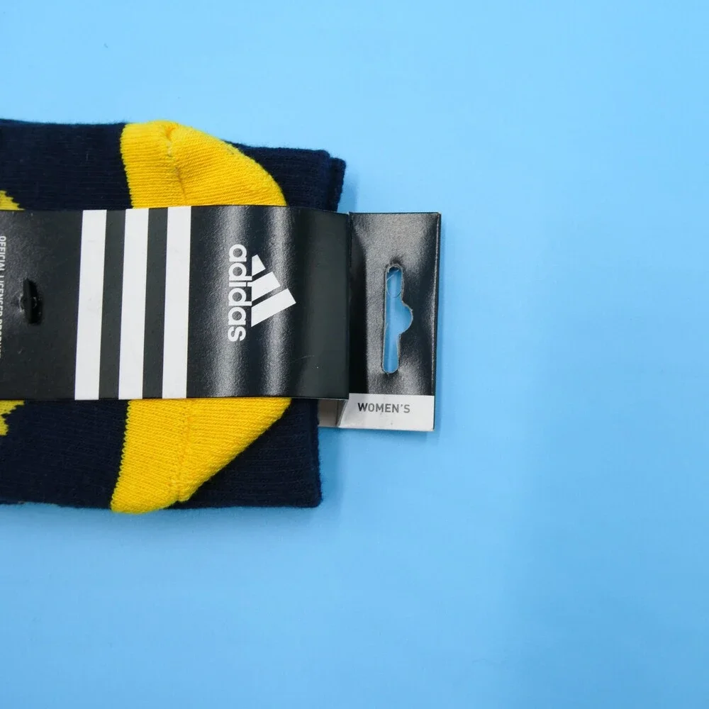LA Galaxy Crew Socks Womens One Size‎ Adidas Blue Soccer Sports Mid Y2K Tube New